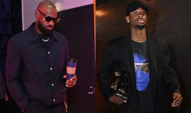 178足球在线观看免费-一触即发！NBA官方晒詹姆斯&amp;amp;亚历山大入场穿搭照